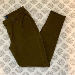 Old Navy Rockstar Skinny Jeans Olive Size 14